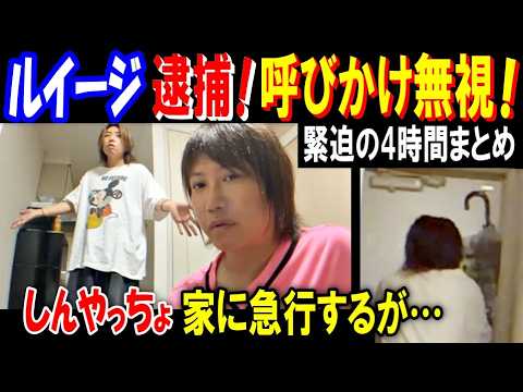 【ルイージ】逮捕! 呼びかけを無視【しんやっちょ】家に急行するが…【緊迫の4時間まとめ】 サムネイル