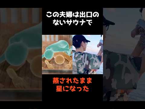 【赤坂サウナ火事事件の夫婦の死因】 #shorts #事件 #雑学 サムネイル