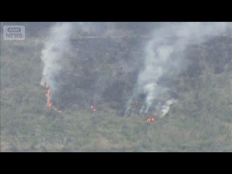 大槌町の山火事 きょうで7日目　待望の降雨も…予断許さず(2026年4月28日)