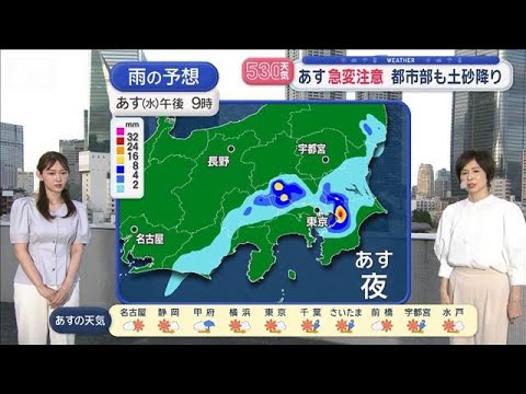 【全国の天気】あす　広範囲で雷雨の可能性　初夏は「降ひょう注意」過去被害も【スーパーJチャンネル】(2026年5月12… サムネイル