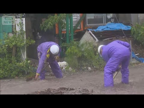 【台風6号】相次ぐ線状降水帯の発生　関東は夕方まで警戒(2026年6月3日)