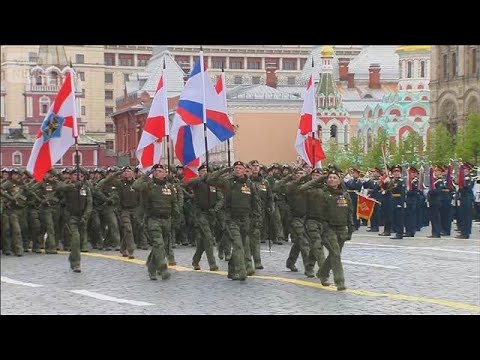 ロシア戦勝記念パレード　戦車や兵器の参加見送り　海外取材ほぼ拒否【スーパーJチャンネル】(2026年5月9日)