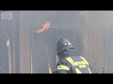 公園の草から出火し住宅など5棟燃える　今季最強の風にあおられ延焼　群馬・前橋市(2026年1月20日) サムネイル