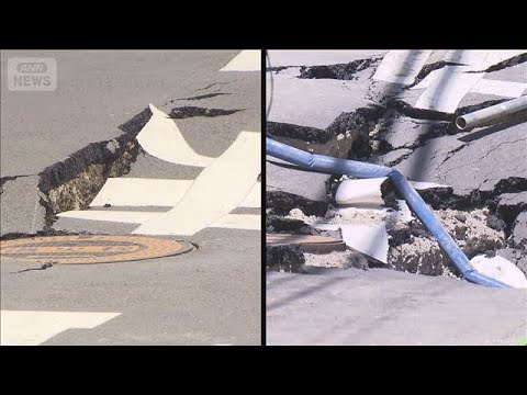 横浜 道路陥没が拡大 11日に復旧のめど立つ(2026年5月10日) サムネイル