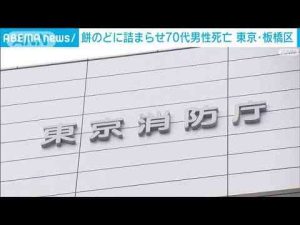 東京・板橋区で餅をのどに詰まらせた高齢男性死亡　去年は三が日で19人搬送1人死亡(2025年1月1日) -芸能ニュース/炎上まとめ