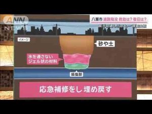 復旧はいつ？損傷した下水道管の修復方法とは【埼玉・八潮市の道路陥没】【サタデーステーション】(2025年2月1日)ANNnewsCH